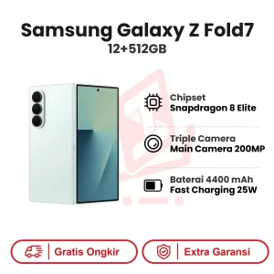 Samsung Galaxy Z Fold7 12+512GB [Free Upgrade dari 12+256GB] Garansi Resmi