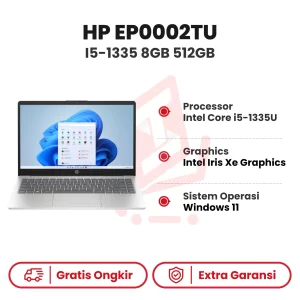 Laptop HP EP0002TU I5-1335 8GB 512GB SSD WIN11