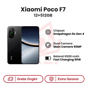 Xiaomi Poco F7 12+512GB Garansi Resmi