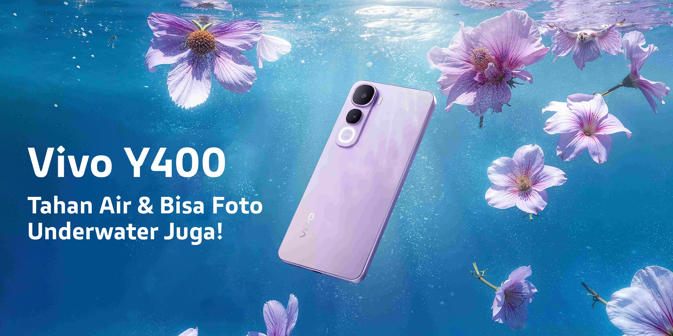 Vivo Y400 Ketahanan Airnya Makin Gila! Sebagus Itu Cuma 3 Jutaan?