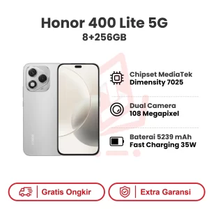 Honor 400 Lite 5G 8+256GB Garansi Resmi