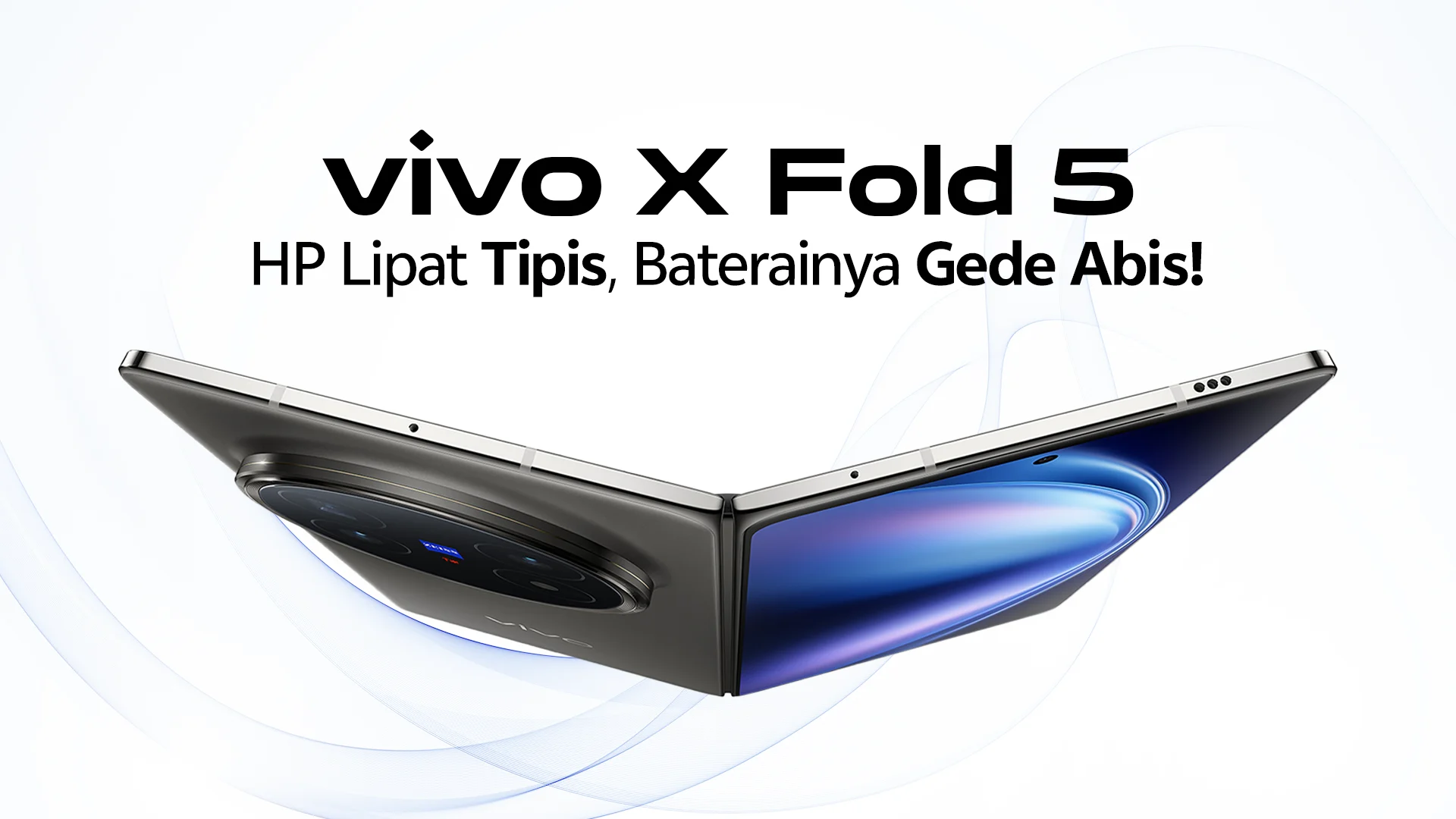 Vivo X Fold 5 Bodinya Tipis, Speknya Juara!