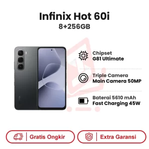 Infinix Hot 60i 8+256GB Garansi Resmi