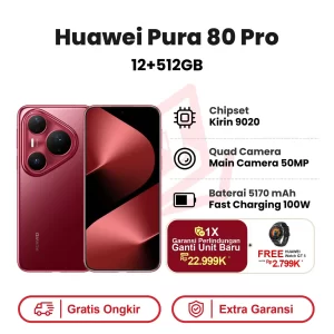 Huawei Pura 80 Pro Garansi Resmi