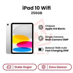 iPad 10 256GB TAM Wifi Only Garansi Resmi