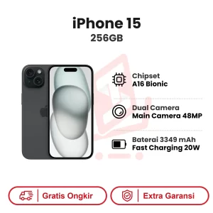 iPhone 15 256GB Garansi Resmi