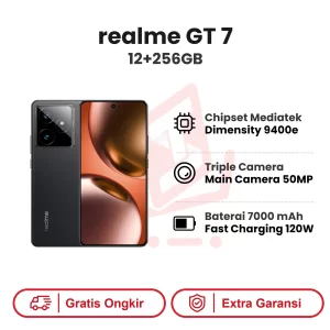Realme GT 7 12+256GB Garansi Resmi