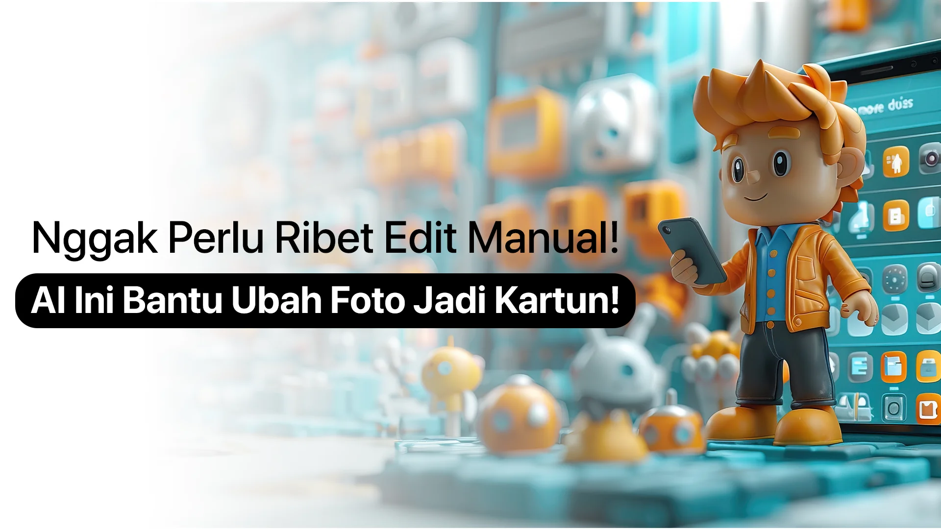 5 Aplikasi AI Foto Jadi Kartun, Caranya Mudah, Hasilnya Keren!