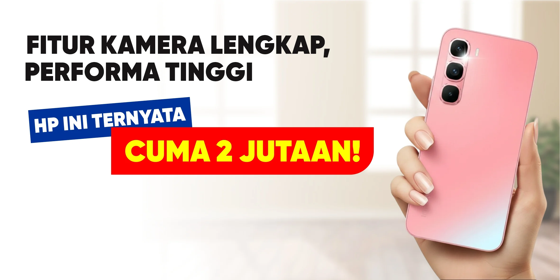 Foto Next Level! Ada HP Kamera Terbaik 2 Jutaan RAM 8 GB Ini!