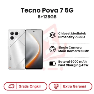 Tecno Pova 7 5G 8+128GB Garansi Resmi