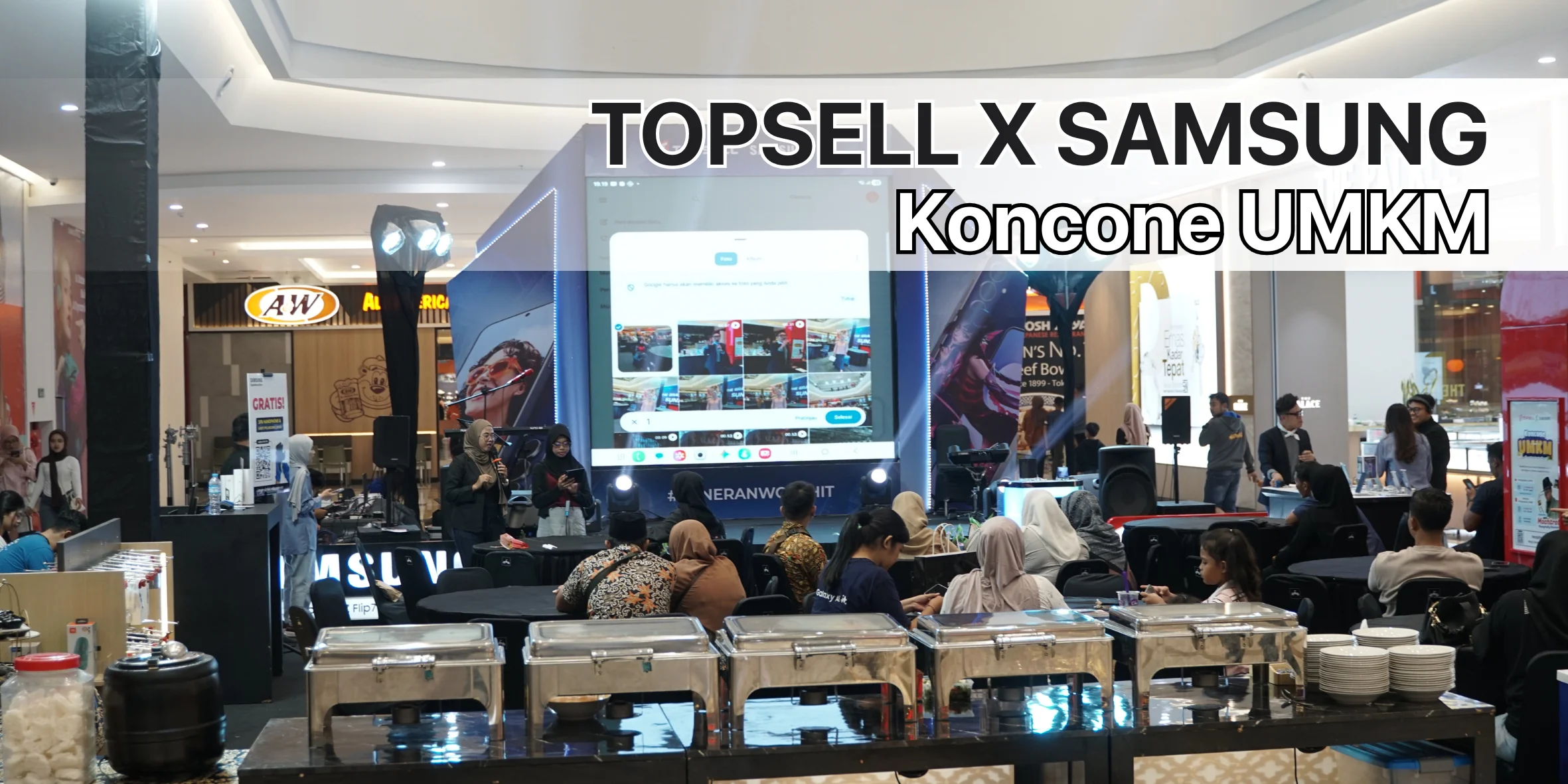 Topsell X Samsung, Fasilitasi UMKM Hasilin Foto Produk!
