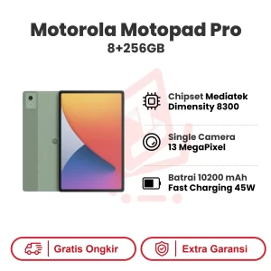 Motorola Motopad Pro 8+256GB  Garansi Resmi