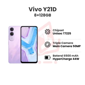 Vivo Y21D 8+128GB Garansi Resmi
