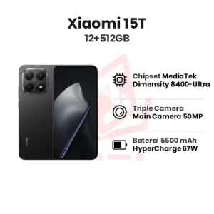 Xiaomi 15T 12+512GB Garansi Resmi