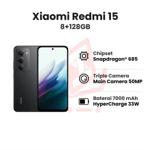 Xiaomi Redmi 15 8+128GB Garansi Resmi