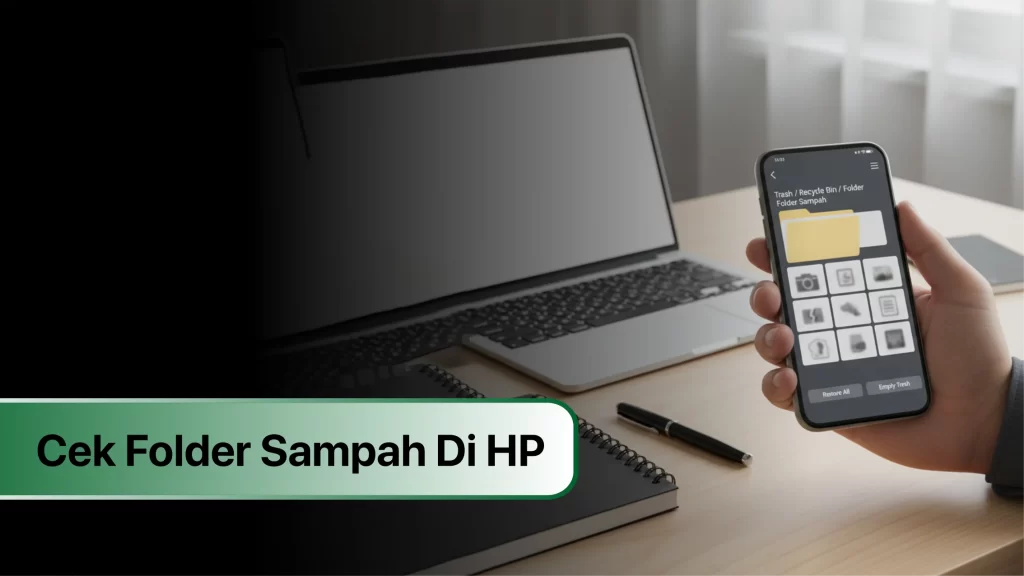 Cek folder sampah di HP