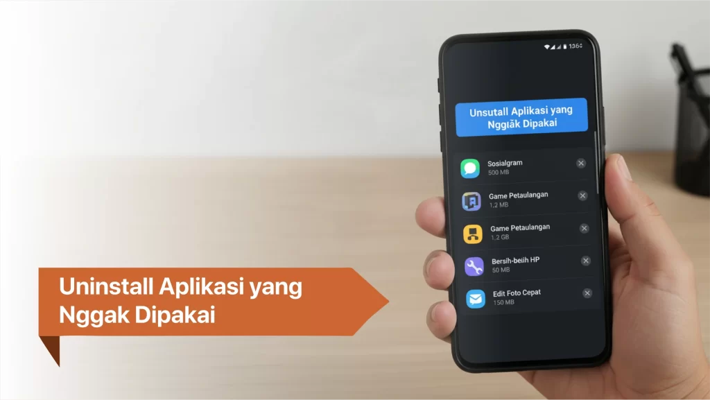 Uninstall Aplikasi 
