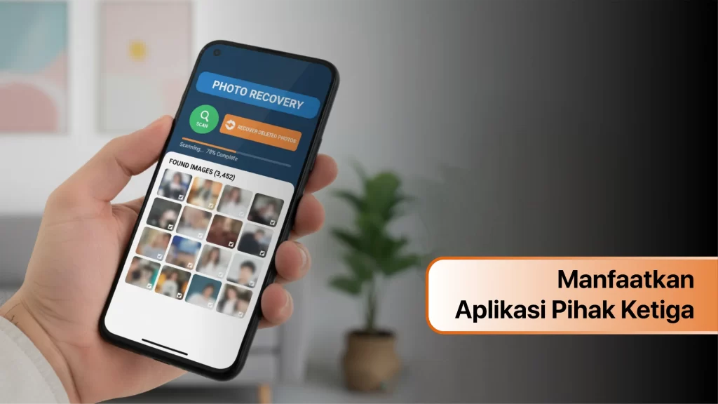 Pakai aplikasi pihak ketiga