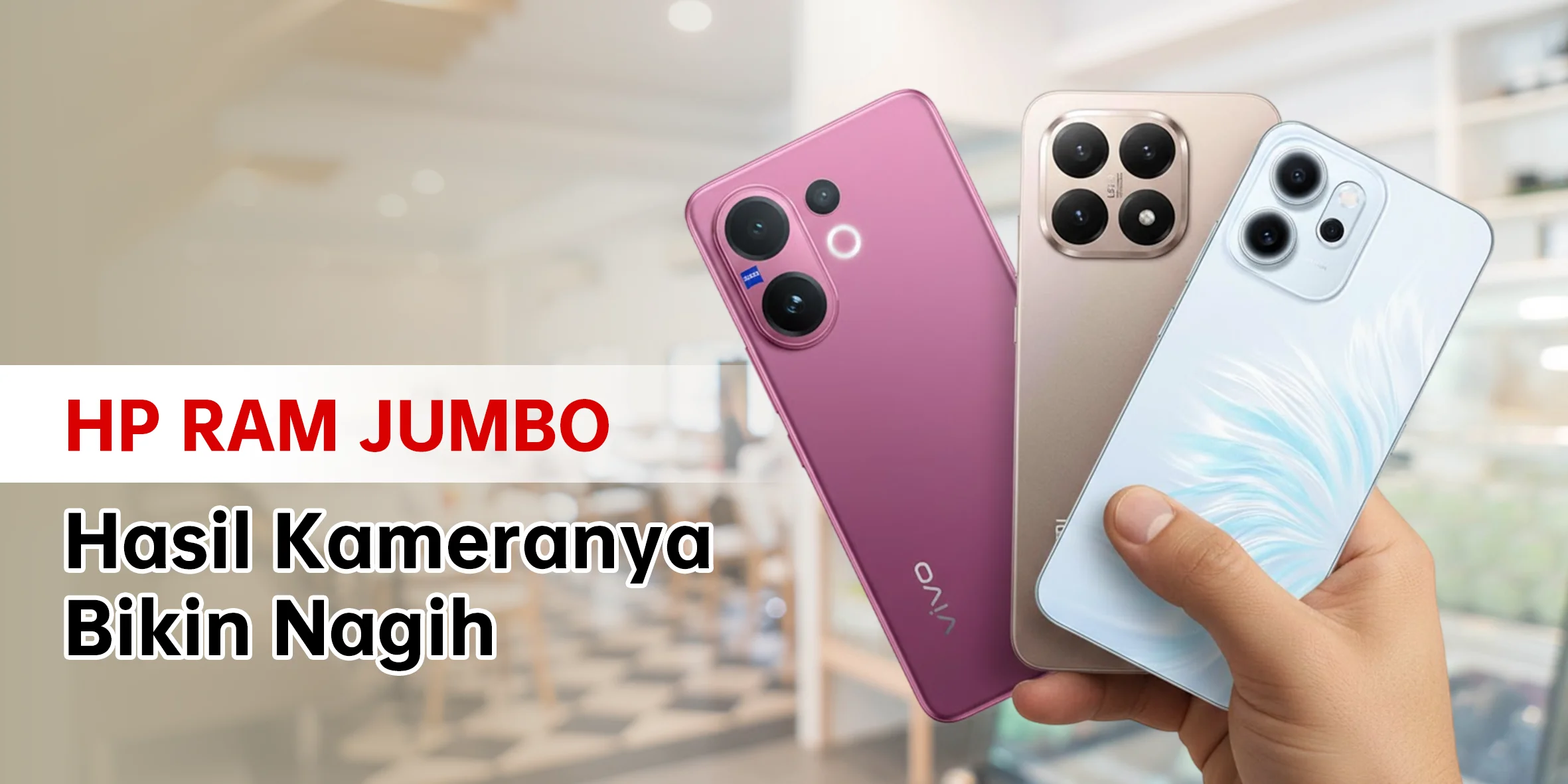 5 HP RAM Besar Kamera Bagus Paling Worth Buat Foto Masterpiece, Anti Lemot!