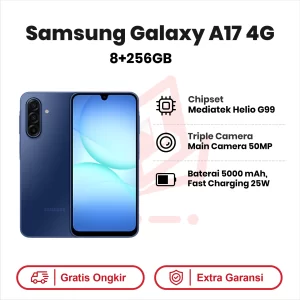 Samsung Galaxy A17 4G 8+256GB Garansi Resmi