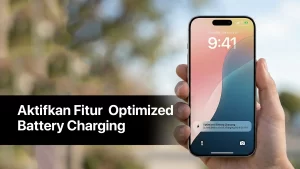 Fitur Optimized Battery Charging