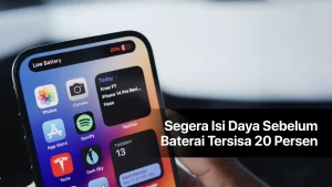 Segera Isi Daya Sebelum 20 Persen