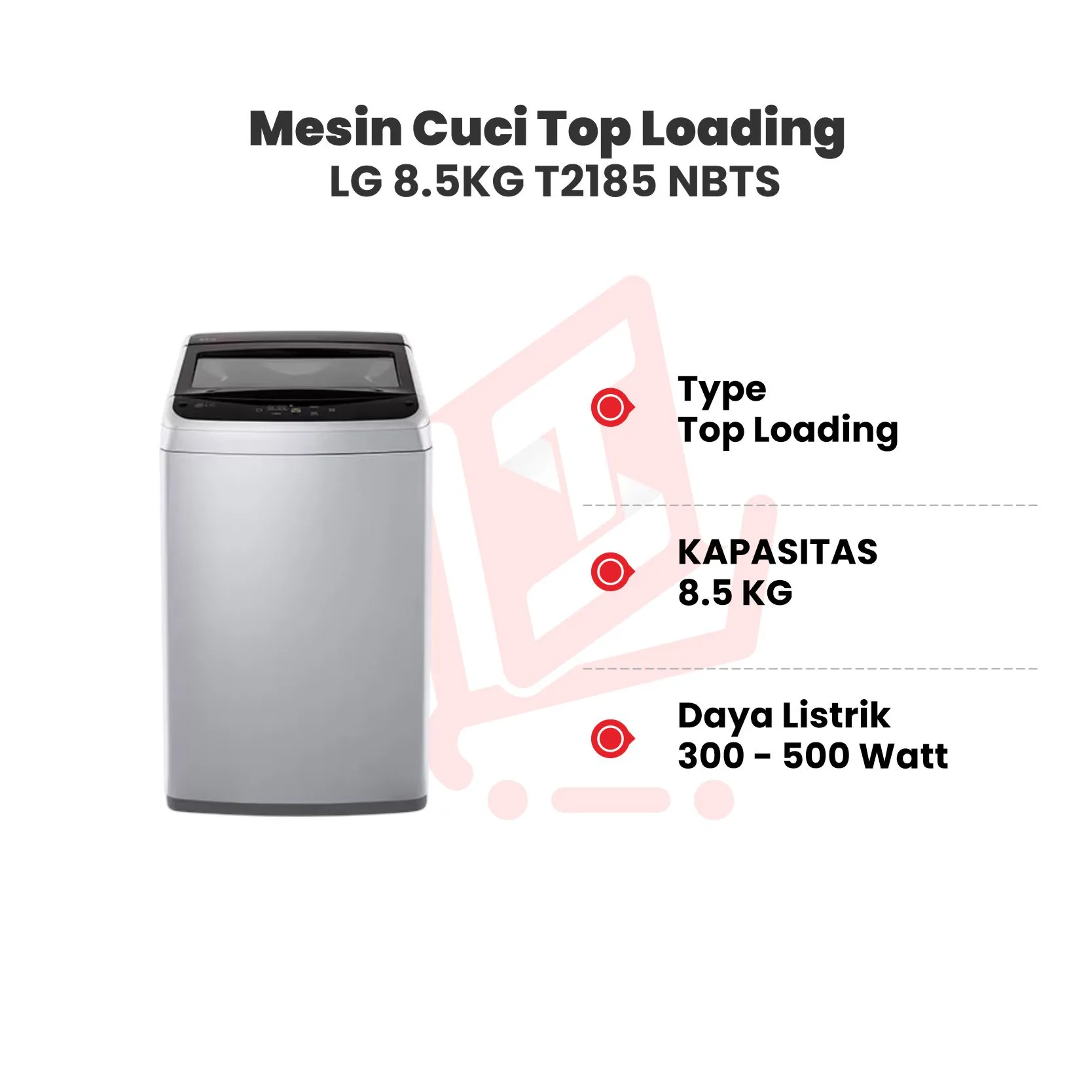 mesin cuci lg t2185 nbts