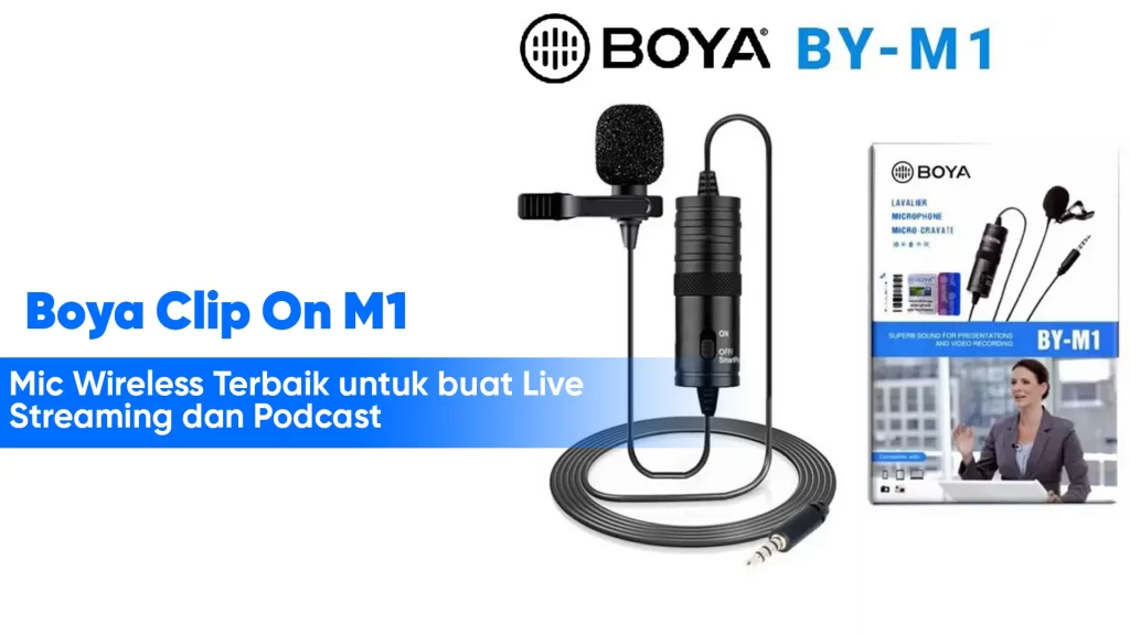 Boya Clip on M1