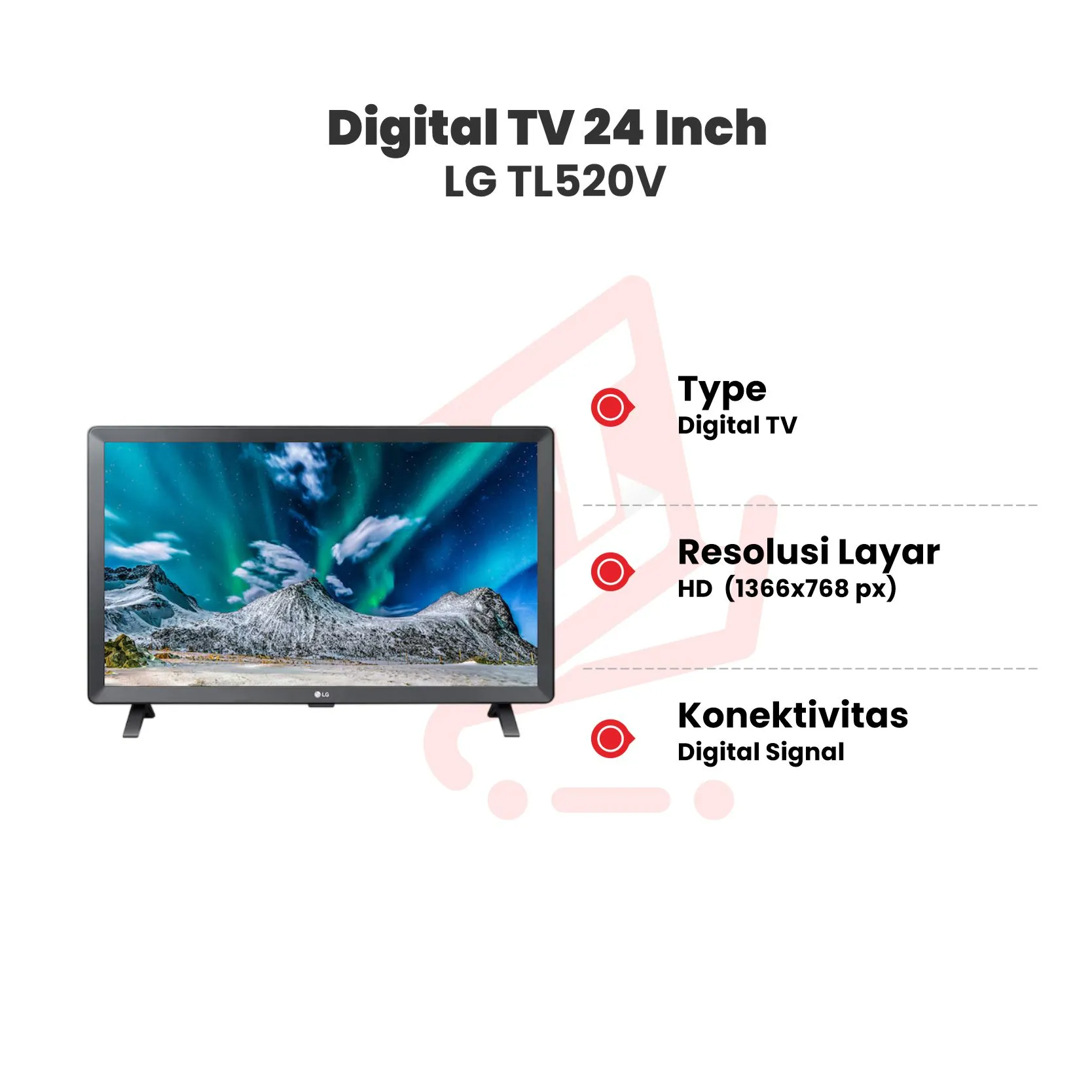digital tv 24 lg tl520v