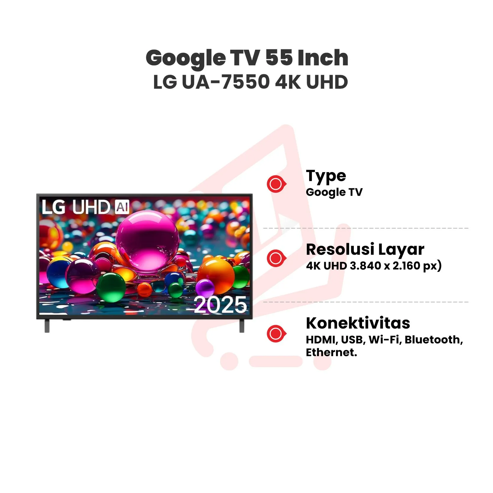 google tv 55 lg ua7550 4k