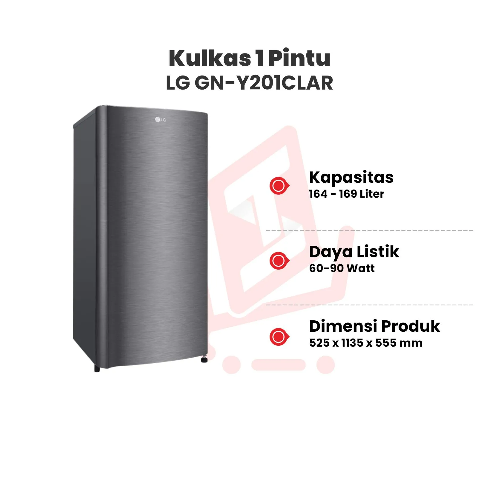 kulkas 1pintu lg gny201clar