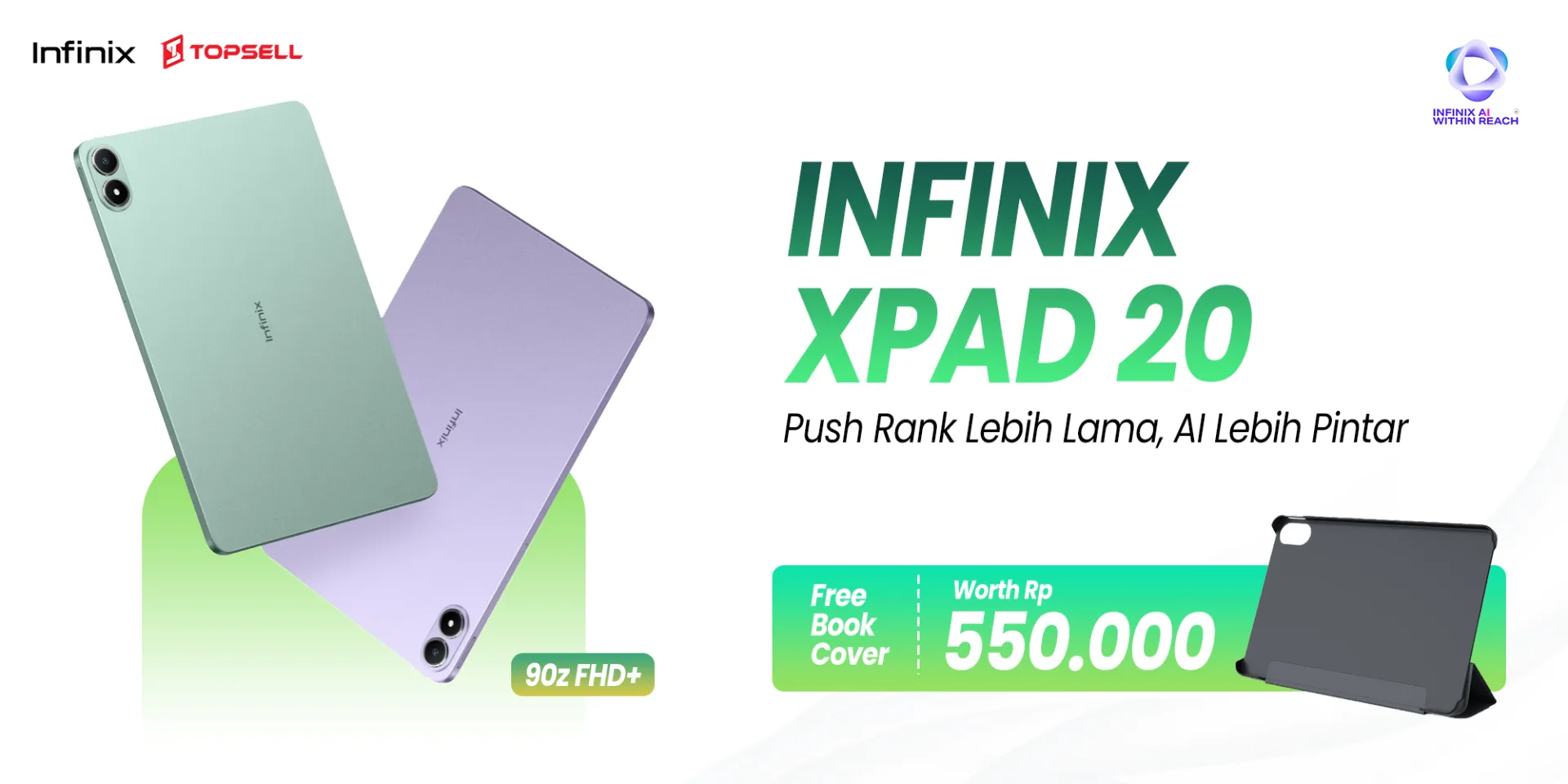 XPAD 20 BANNER 1x2
